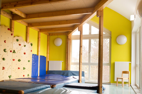 Toberaum mit Bodenmatten